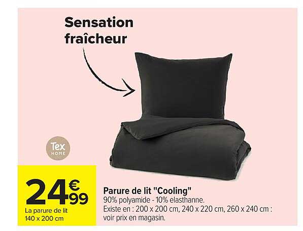 Parure de lit "Cooling