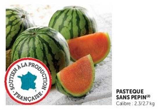 Pastèque sans pépin