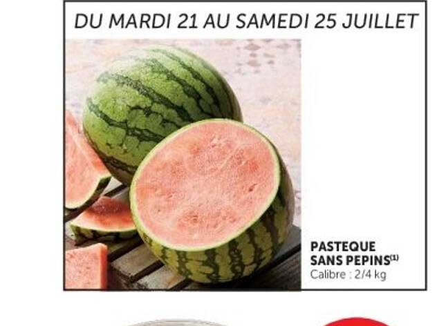 PASTEQUE SANS PEPINS