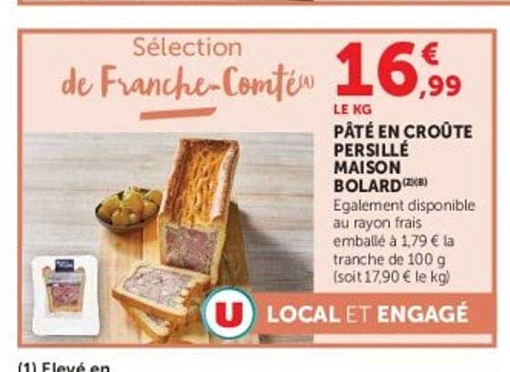 PÂTÉ EN CROÛTE PERSILLÉ MAISON BOLARD
