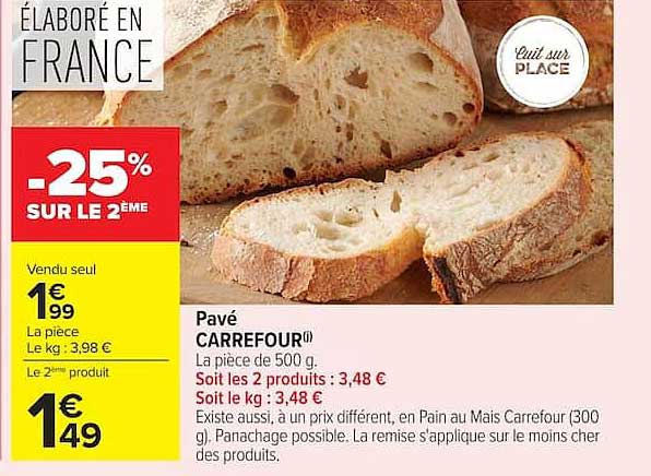 Pavé CARREFOUR(i)