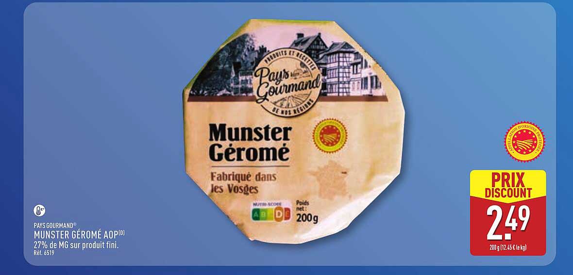 Pays Gourmand Munster Gérômé