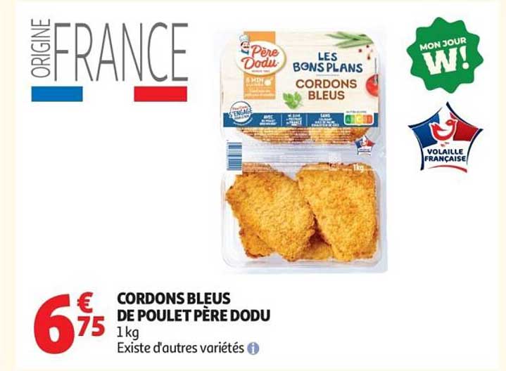 Père Dodu Cordons Bleus