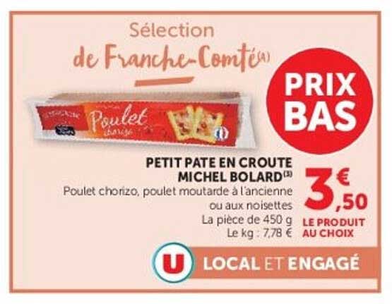 Petit pate en croute Michel Bolard