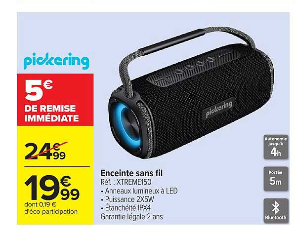 Pickering Enceinte sans fil
