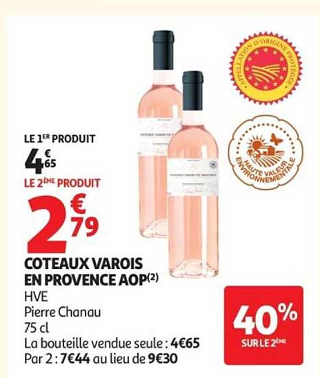 Pierre Chanau Coteaux Varois en Provence AOP