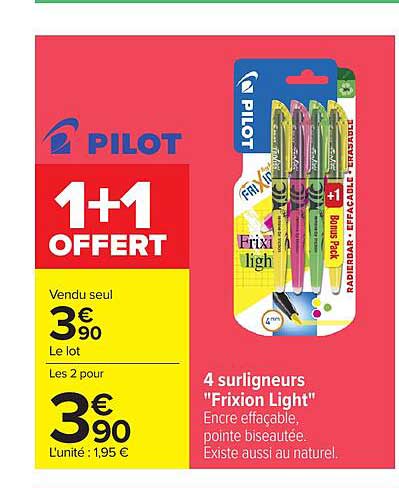 PILOT Frixion Light