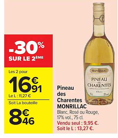 Pineau des Charentes MONRILLAC