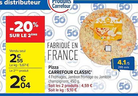Pizza CARREFOUR CLASSIC