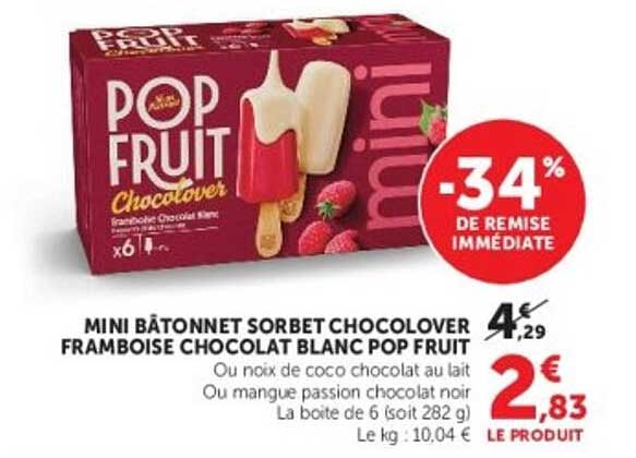 POP FRUIT Chocolover