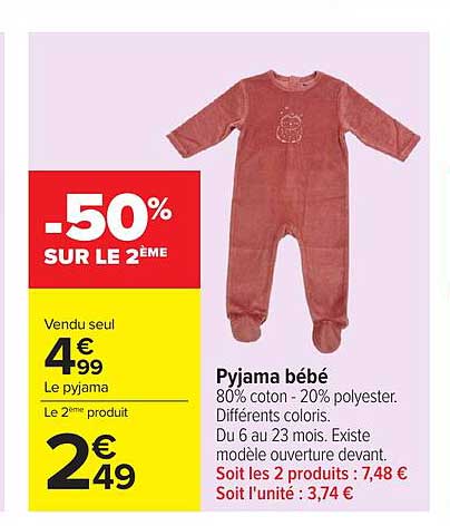 Pyjama bébé