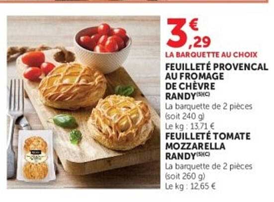 RANDY Feuilleté Provençal