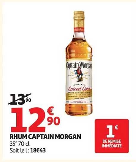 Rhum Captain Morgan