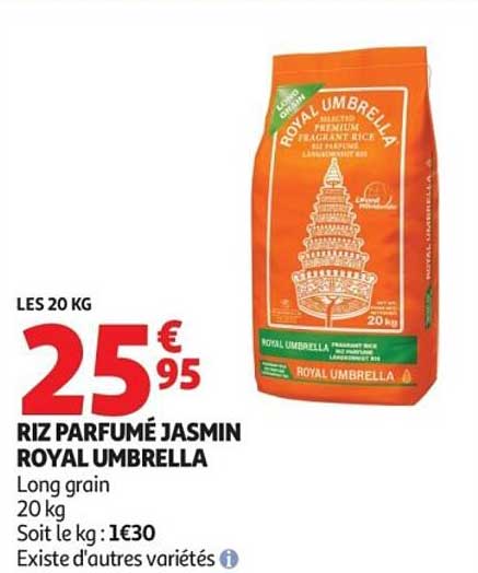 ROYAL UMBRELLA RIZ PARFUMÉ JASMIN