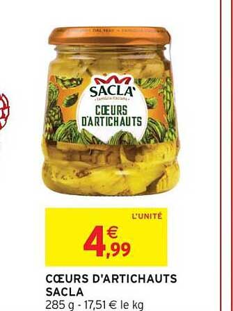 SACLA CŒURS D'ARTICHAUTS
