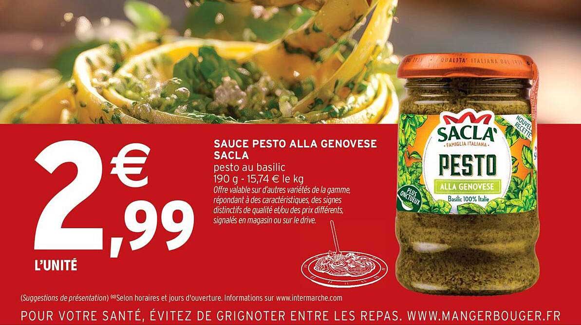 SACLA PESTO ALLA GENOVESE