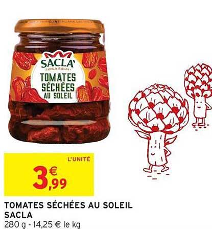 Sacla Tomates séchées au soleil