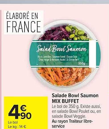 Salad Bowl Saumon