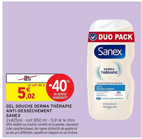 Sanex Derma Thérapie
