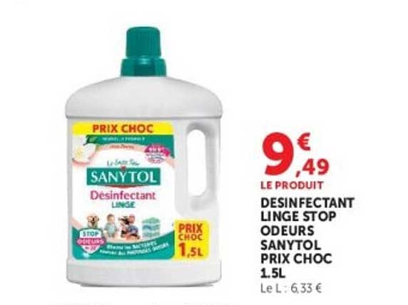 SANYTOL Désinfectant Linge