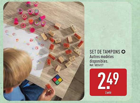 SET DE TAMPONS