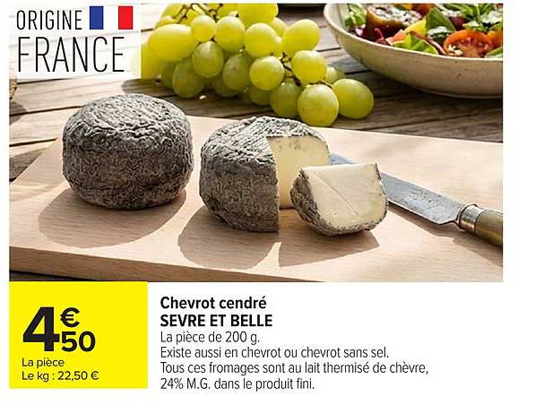 SEVRE ET BELLE Chevrot cendré