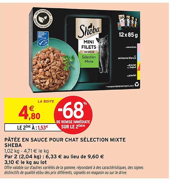 Sheba Mini Filets
