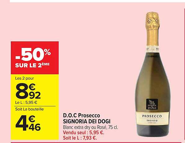 SIGNORIA DEI DOGI Prosecco