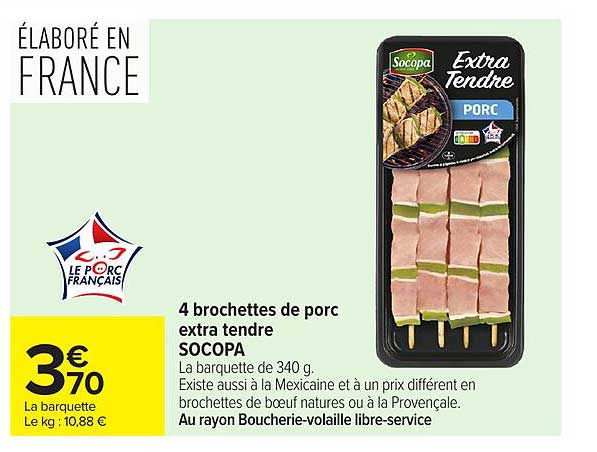 Socopa Extra Tendre PORC