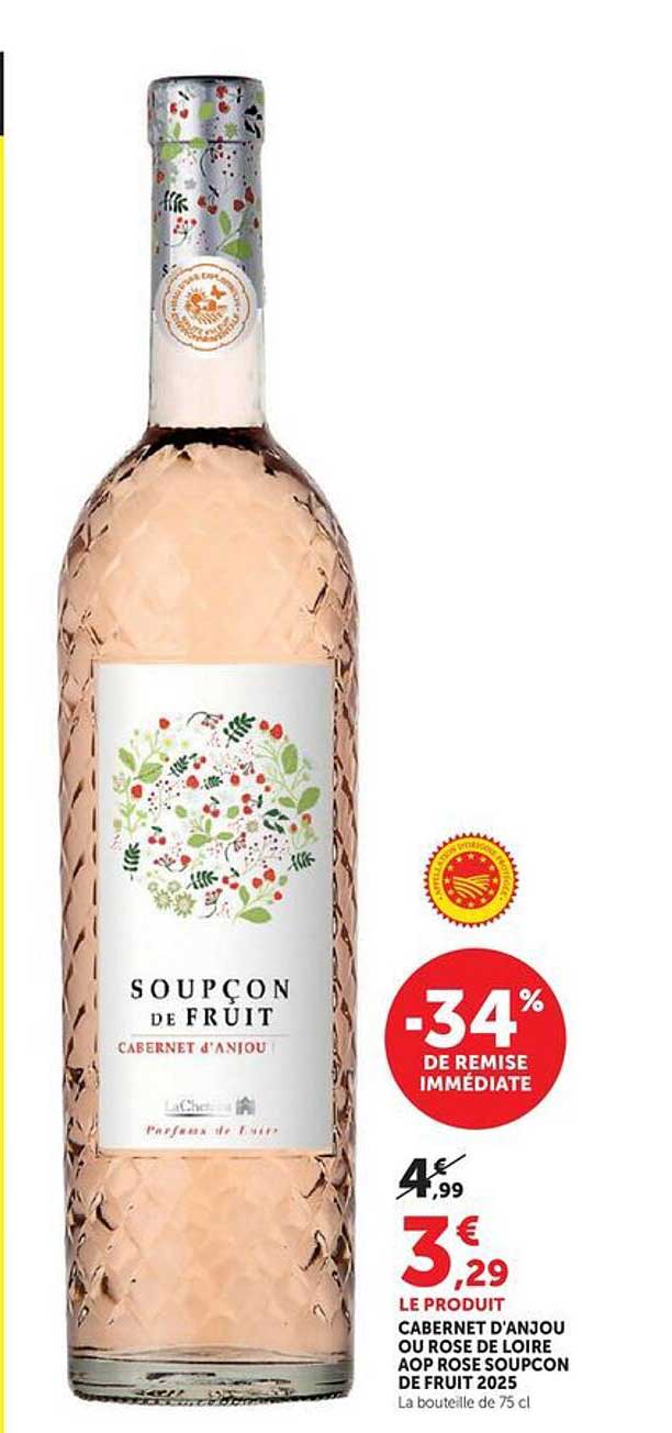 Soupson de Fruit Cabernet d'Anjou