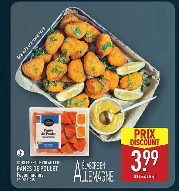 ST-CLÉMENT LE VOLAILLIER PANÉS DE POULET