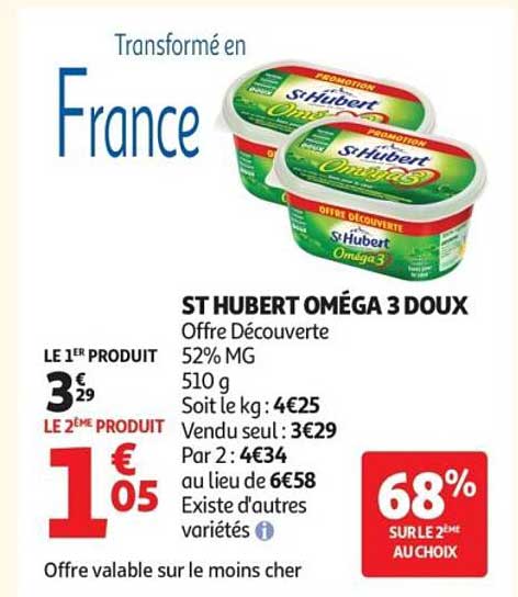 ST HUBERT OMÉGA 3 DOUX