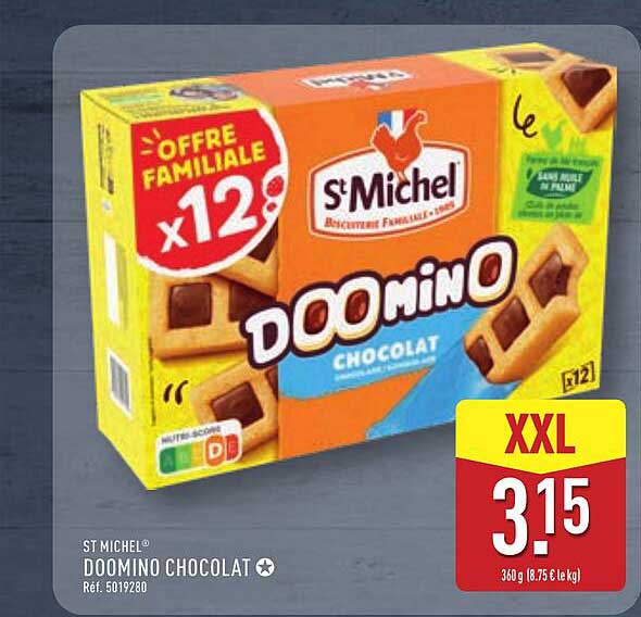 St Michel DOOMINO CHOCOLAT