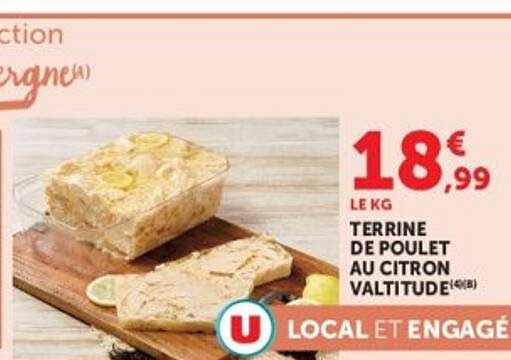 Terrine de poulet au citron