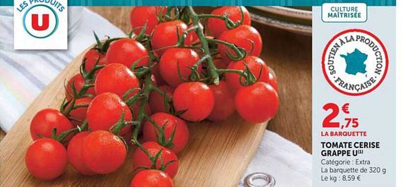 TOMATE CERISE GRAPPE U