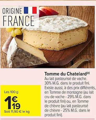 Tomme du Chatelard