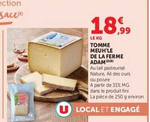 Tomme Meuh'le de la Ferme Adam