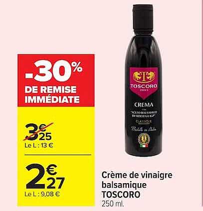 TOSCORO Crème de vinaigre balsamique