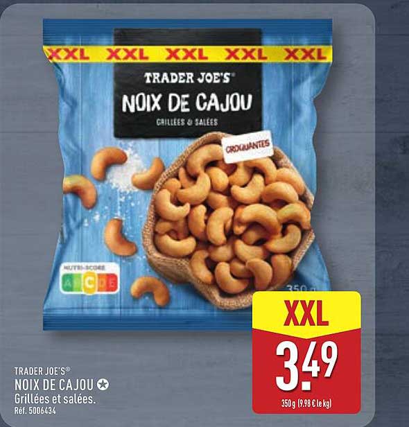 Trader Joe’s Noix de cajou