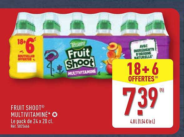 Tropicana Fruit Shoot Multivitaminé