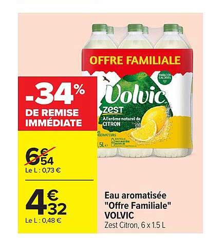 Volvic Zest Citron