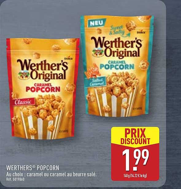 Werther’s Original Caramel Popcorn