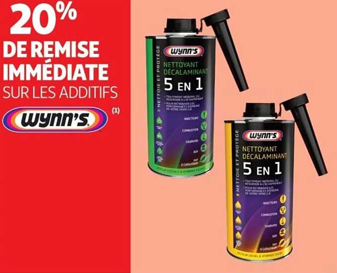 Wynn’s Nettoyant Décalaminant 5 en 1