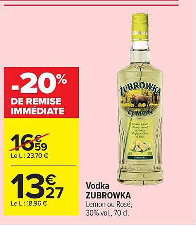 ZUBROWKA Lemon