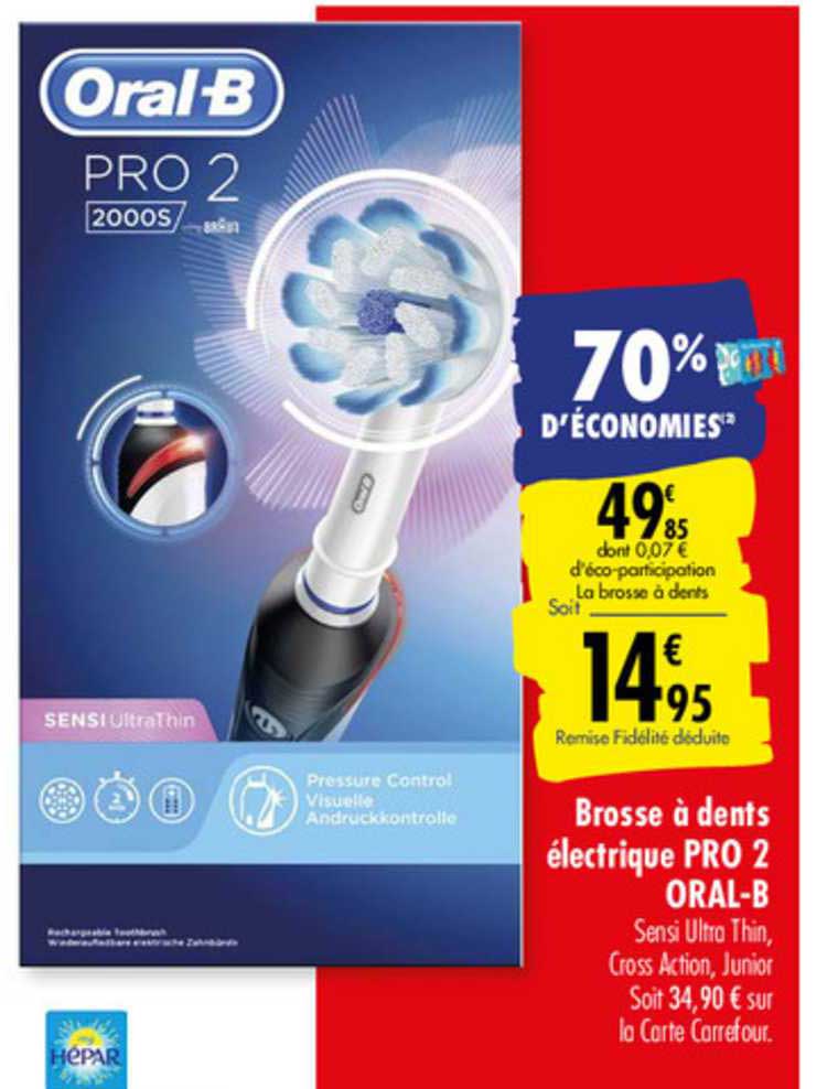 brosse à dents électrique pro 2 oral b