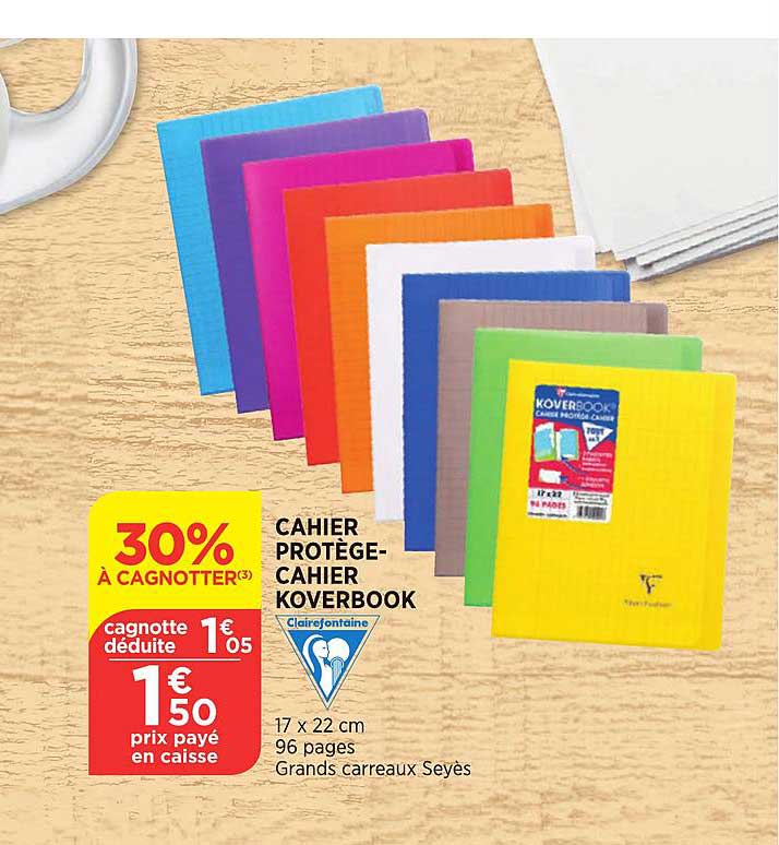 Cahier Protège Cahier Koverbook