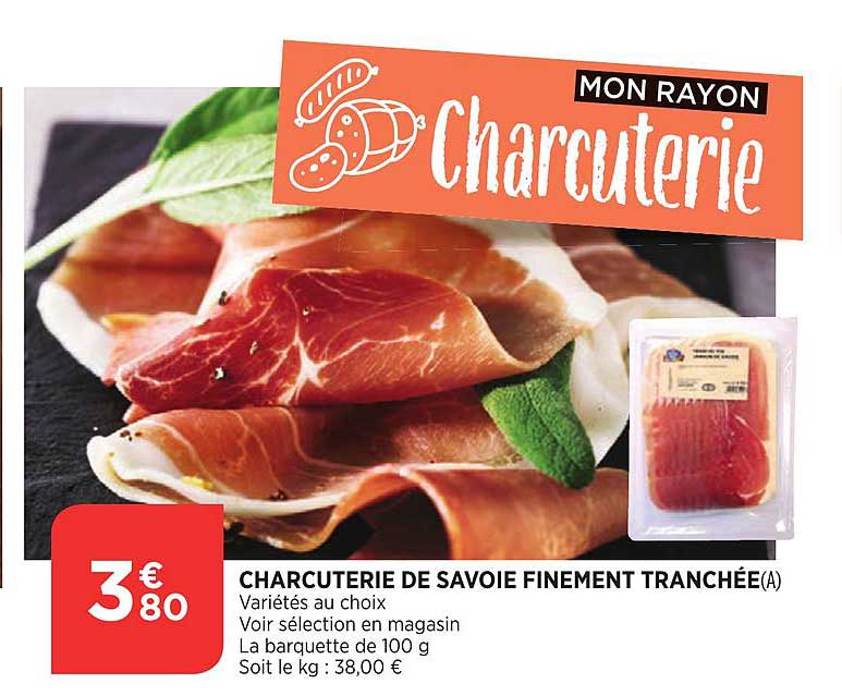 Charcuterie De Savoie Finement Trachée