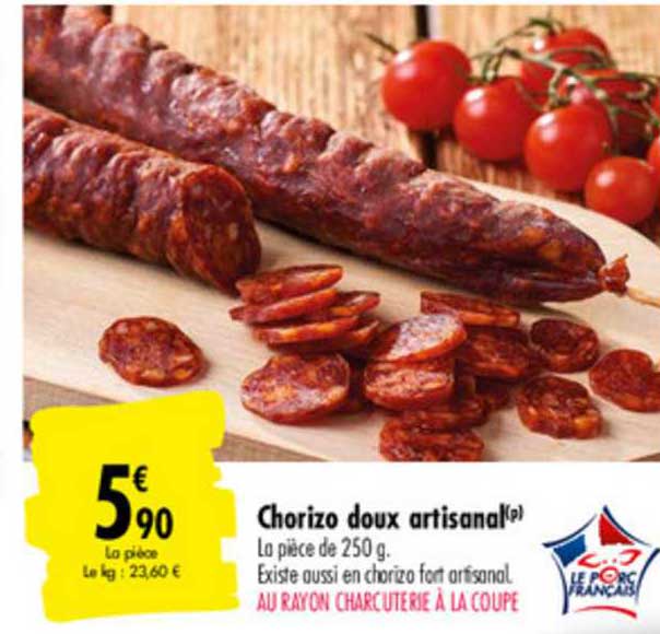 Chorizo Doux Artisanal