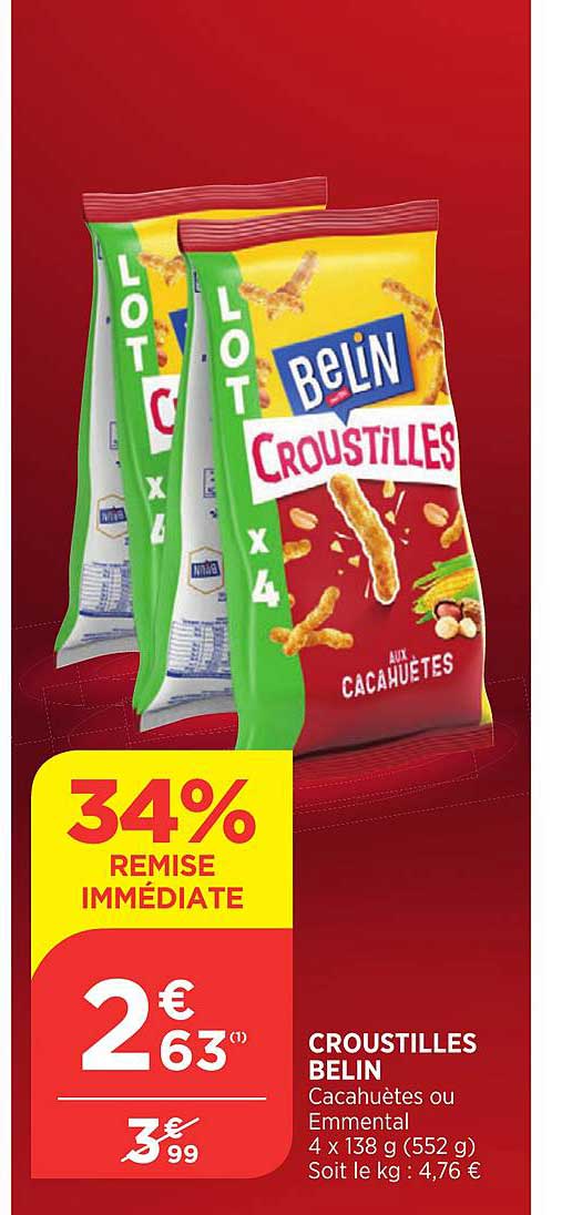 Croustilles Belin 34% De Remise Immédiate