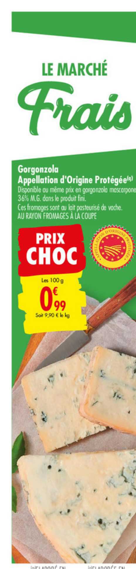 gorgonzola appellation d origine protégé